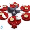 جاشمعی سرامیکی مدل انار