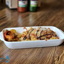 تابه گریل سرامیکی طرح مستطیل