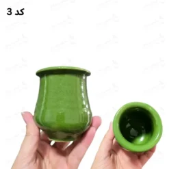 ظرف ماست سفالی تک نفره