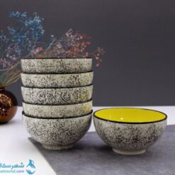 کاسه آبگوشت خوری سرامیکی طرح مرمر
