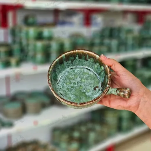 تابه تک دسته سرامیکی