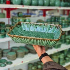 مرغ خوری سرامیکی دسته دار