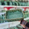 مرغ خوری سرامیکی مربع