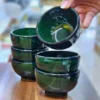 ماست خوری سفالی سبز