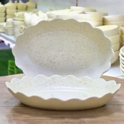 میوه خوری سرامیکی مات مدل صدف